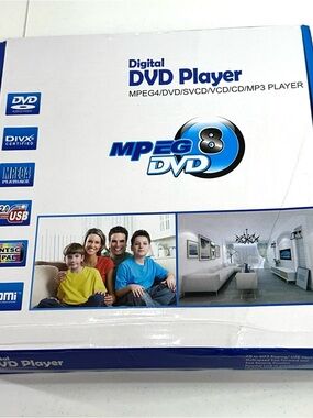 Digital DVD Player with various formats